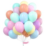 Set 100 Baloane Latex Pastel, 25 cm, Ropet