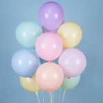 Set 25 Baloane Latex Pastel, 25 cm, Ropet - imagine 7