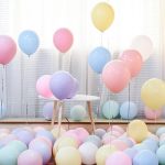 Set 25 Baloane Latex Pastel, 25 cm, Ropet - imagine 2