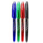 Set 4 Pixuri Roller Cu Radiera, 0.7 mm, Multicolor
