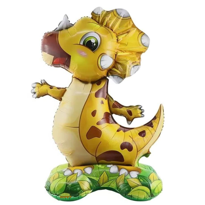 Balon folie cu suport Balon Folie Cu Suport Figurina Dinozaur, 60 cm, Ropet - imagine 1