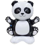 Balon Folie Cu Suport Figurina Panda, 60 cm, Ropet