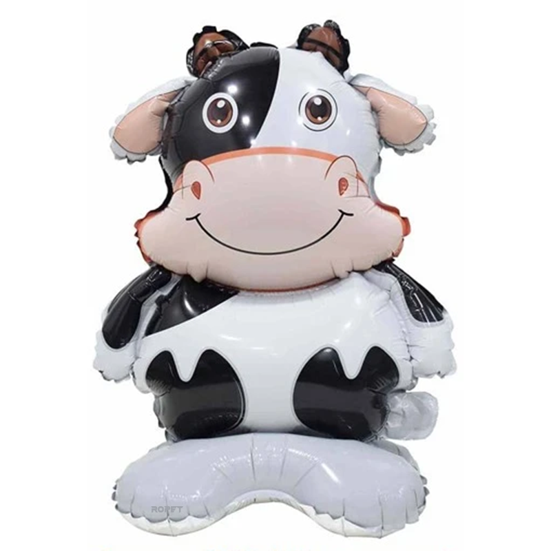 Balon folie cu suport Balon Folie Cu Suport Figurina Vacuta, 60 cm, Ropet - imagine 1