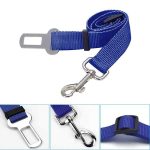 Lesa centura de siguranta auto pentru caini, pisici sau alte animale de companie, 40-70cm/2.5cm, Albastru, Ropet - imagine 2