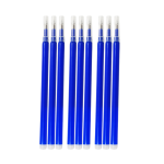 Set 9 Rezerve Roller Compatibile Pilot Frixion, 0.7 mm, Albastru, Ropet