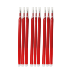 Set 9 Rezerve Roller Compatibile Pilot Frixion, 0.7 mm, Rosu, Ropet