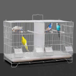Colivie pentru pasari 56X26X39 cm, Cu despartitor, Nr.503 - imagine 2