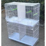 Colivie pentru pasari 56X26X39 cm, Cu despartitor, Nr.503 - imagine 4