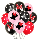Set 20 Baloane Latex Minnie Mouse, 30 cm, Ropet