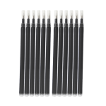 Set 12 Rezerve Roller Compatibile Pilot Frixion, 0.7 mm, Negru, Ropet
