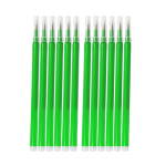 Set 12 Rezerve Roller Compatibile Pilot Frixion, 0.7 mm, Verde, Ropet