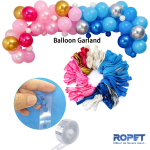 Set Baloane Si Decoratiuni Boy Or Girl, Pentru Baiat Sau Fata, Ropet - imagine 2