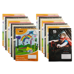 Set 20 Caiete Studentesti A4 Mix, 10 Matematica Si 10 Dictando, 48 File, Coperta Policromie, Ropet