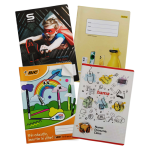 Caiet Studentesc A4 Dictando, 48 File, Colturi Rotunjite, Coperta Policromie, Capsat, Ropet