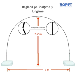 Suport Pentru Arcada De Baloane, Suport Arcuit, Ropet - imagine 4