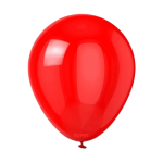 Balon Latex Rosu, 30 cm, Ropet