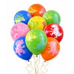 Set 25 Baloane Latex Animale, 30 cm, Ropet
