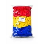 Set 90 Baloane Latex Tricolor Ziua Romaniei, 30 cm, Ropet