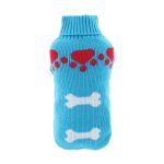 Pulover tricotat pentru caini, Marimea S, R449, Ropet