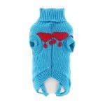 Pulover tricotat pentru caini, Marimea S, R449, Ropet - imagine 2