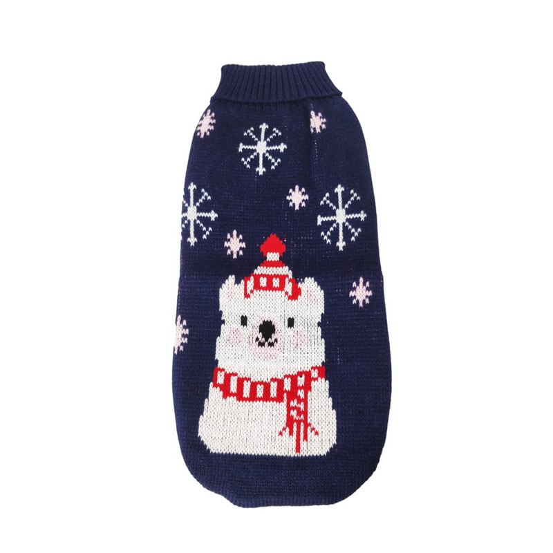 Pulover tricotat pentru caini Pulover tricotat pentru caini, Marimea L, R455, Ropet - imagine 1