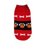 Pulover tricotat pentru caini, Marimea S, P26, Ropet
