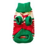 Pulover tricotat pentru caini, Marimea M, P34, Ropet - imagine 2
