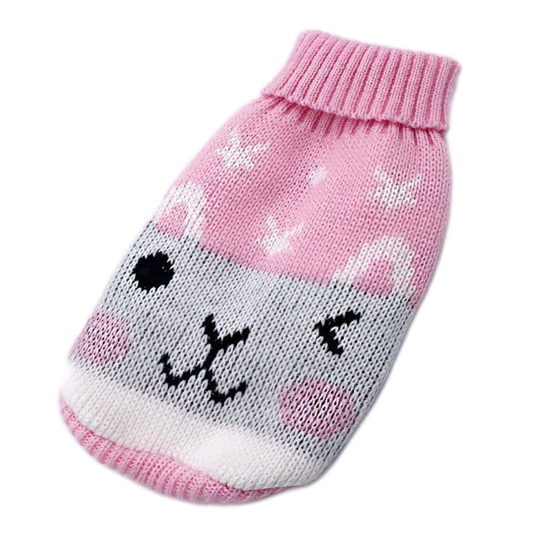 Pulover tricotat pentru caini Pulover tricotat pentru caini, Marimea XS, P23, Ropet - imagine 1