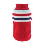 Pulover tricotat pentru caini, Marimea S, P97, Ropet