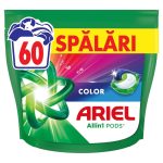 Detergent de rufe capsule Ariel Allin1 PODS Color, 60 Spalari
