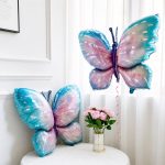 Set Baloane și Decorațiuni cu Fluturi, 148 Piese, Culori Pastel Macaron, Ropet - imagine 3