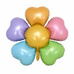 Balon Folie Floare, Multicolor, 98 cm, Ropet - imagine 2