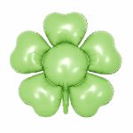 Balon Folie Floare, Verde, 98 cm, Ropet - imagine 2