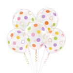 Set 100 Baloane Transparente Cu Buline, 30 cm, Ropet - imagine 2