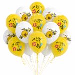 Set 20 Baloane Latex Albinute Bee Happy, 30 cm, Ropet