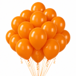 Set 50 Baloane Latex Maro Deschis, 30 cm, Ropet