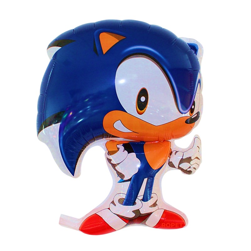 balon_folie_sonic Balon Folie Sonic, 30 cm, Ropet - imagine 1