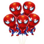 Set 5 Baloane Folie Spiderman, 30 cm, Ropet