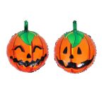 Set 5 Baloane Folie Dovleac cu Pisica, 45 cm – 98 cm, Pentru Halloween, Ropet - imagine 3